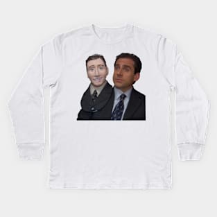 Micheal's Halloween Costume Kids Long Sleeve T-Shirt